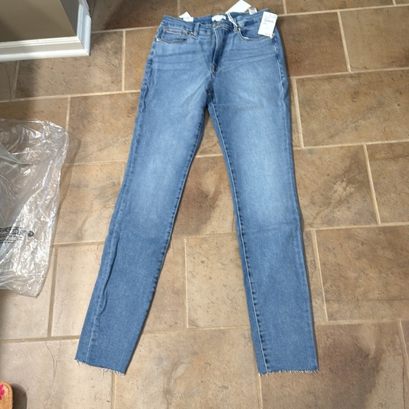 Good American Blue Jeans size 12 blue655 nwt - Picture 5 of 5